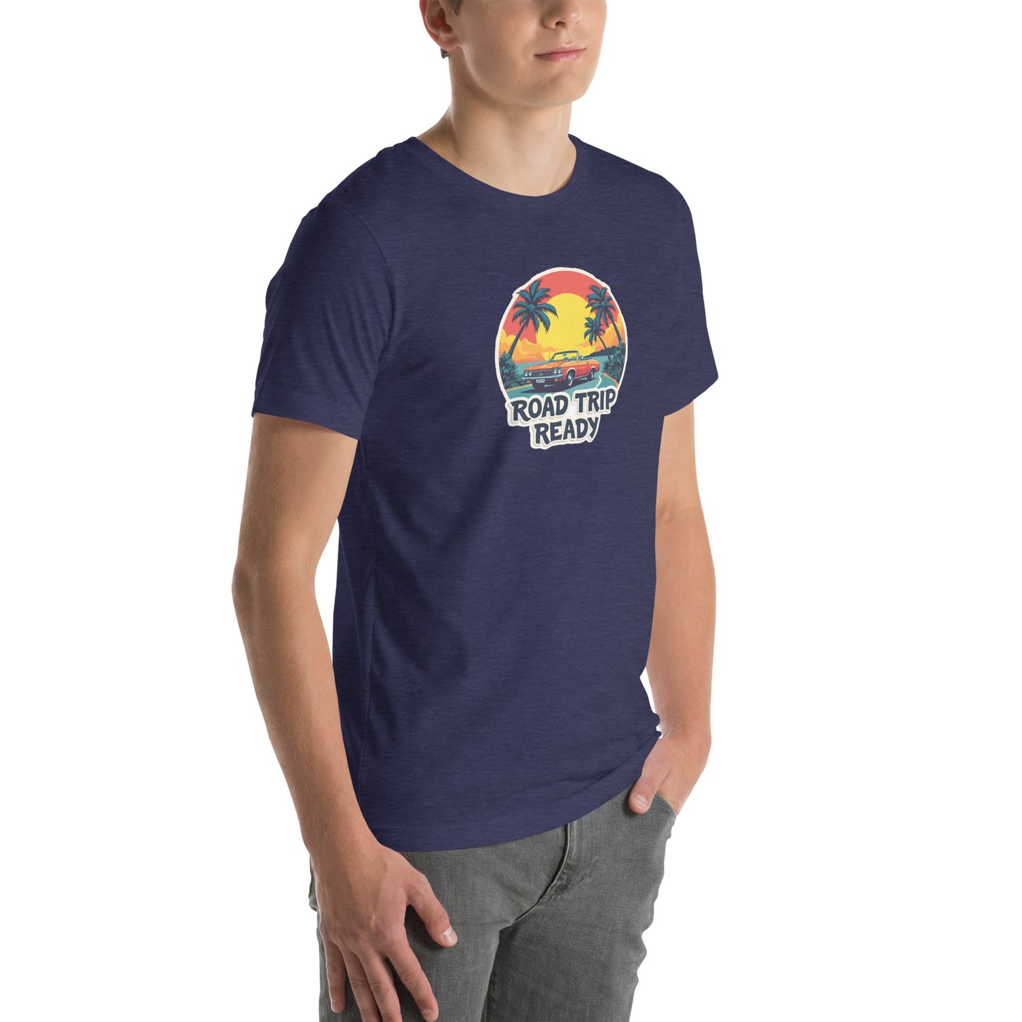 Chrome Dreams Road Trip Retro Graphic T-Shirt