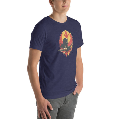 Galactic Ascent Sci-fi Graphic T-Shirt