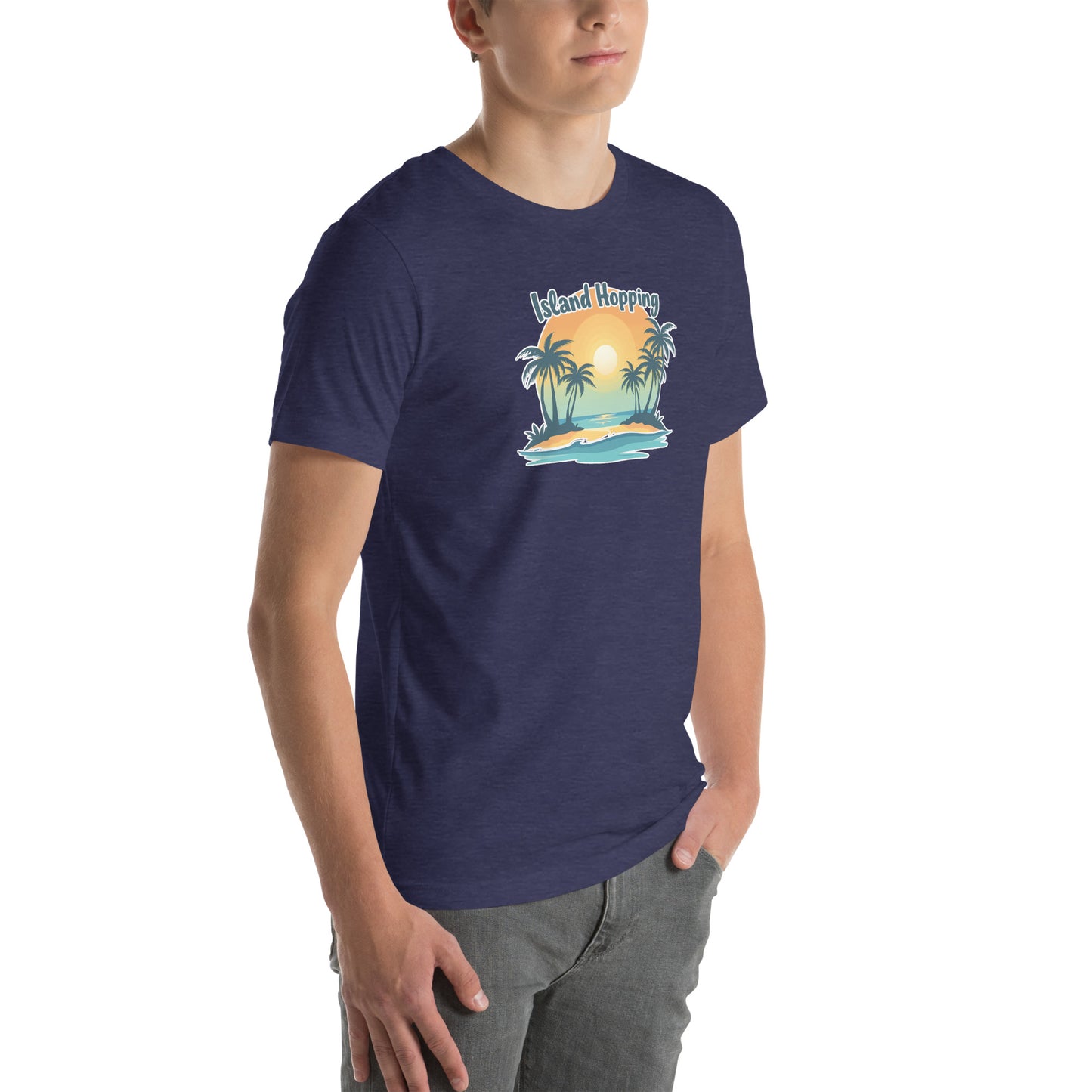 Island Vibes Retro Graphic T-Shirt