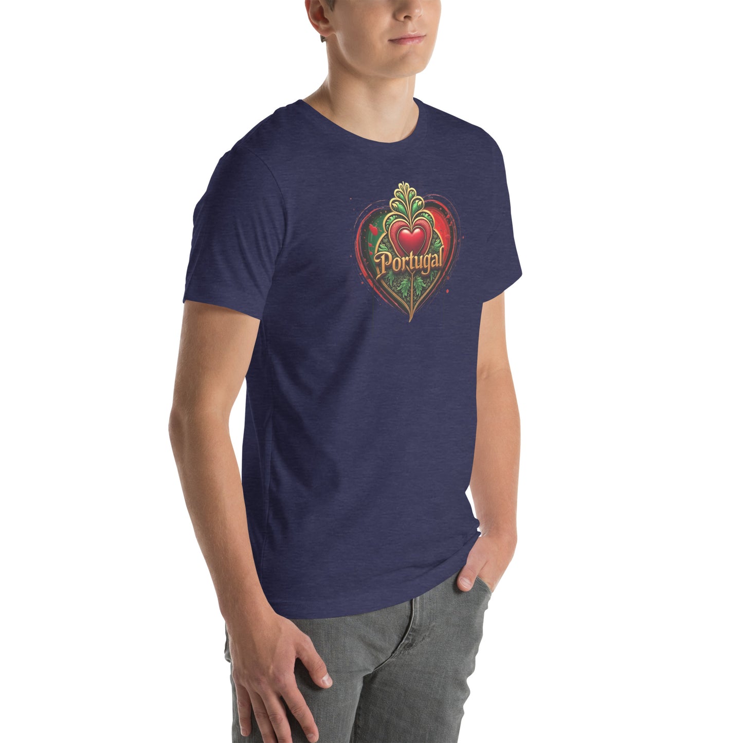 Portuguese Heart of Viana Graphic T-Shirt