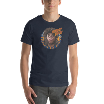 Werewolf Bar Mitzva Graphic T-Shirt Heather Navy Adults