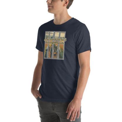 Amish Cornfield Sunset Graphic T-Shirt
