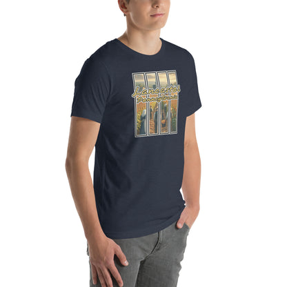 Amish Cornfield Sunset Graphic T-Shirt
