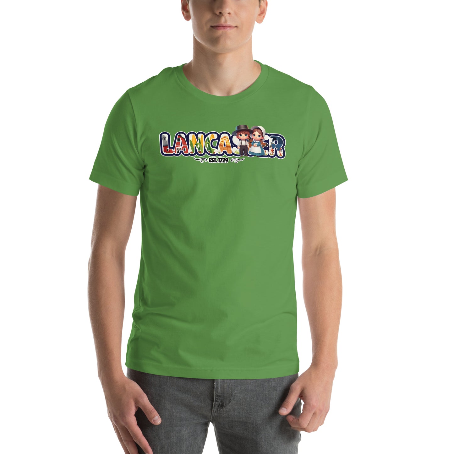 Lancaster Charm Graphic T-Shirt Leaf
