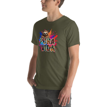 PuraVida Sloth Graphic T-Shirt