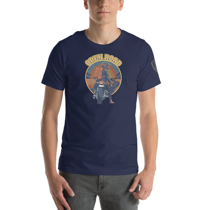 Open Road Graphic T-Shirt Navy