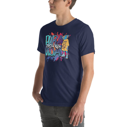 Pura Vida Street Graffiti Graphic T-Shirt