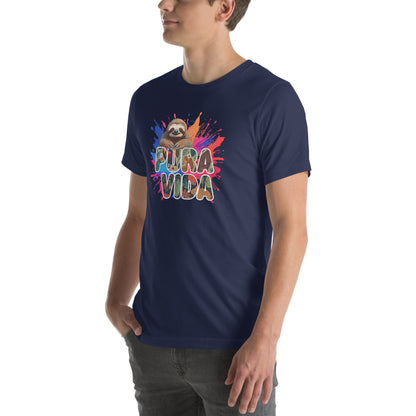 PuraVida Sloth Graphic T-Shirt