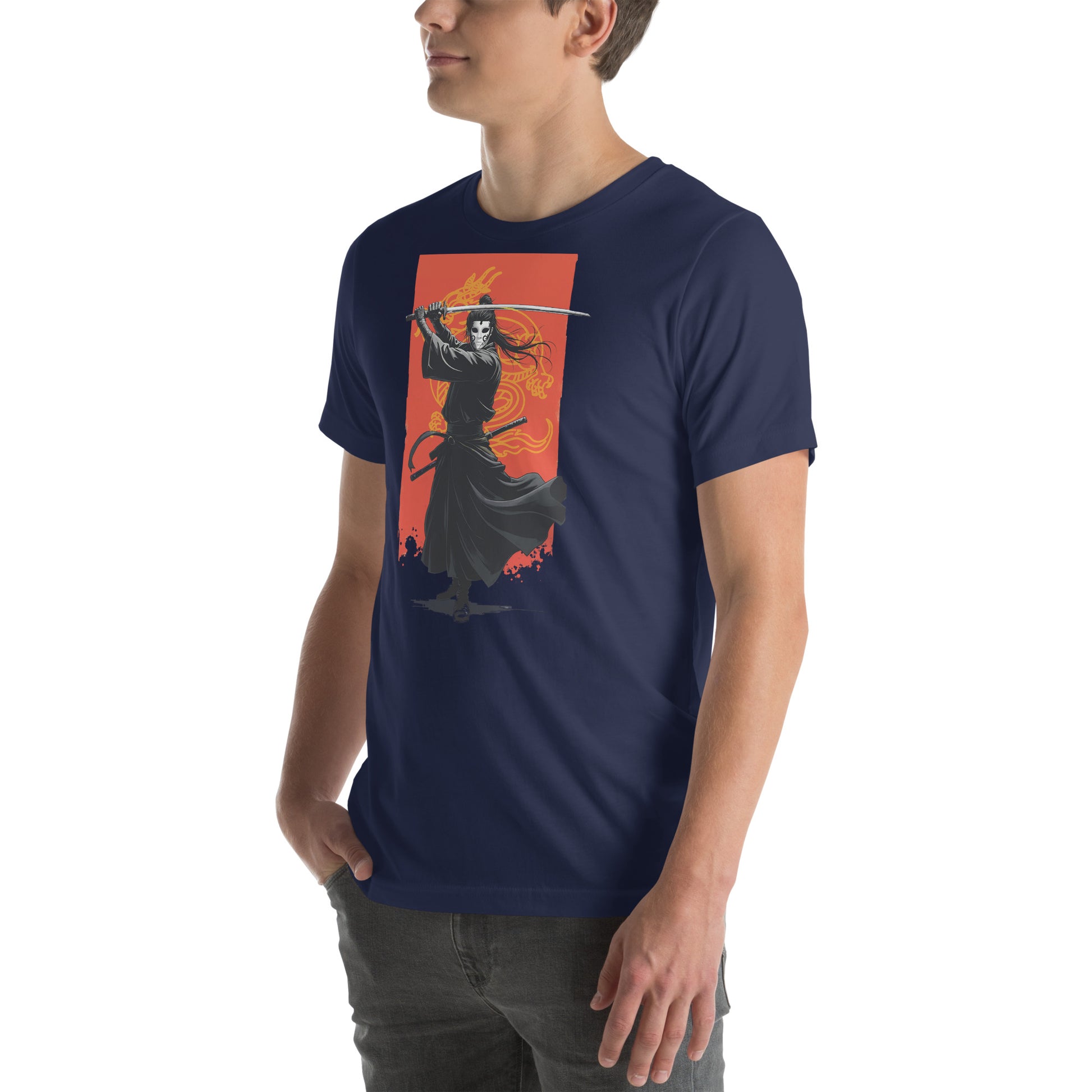Enigma Warrior Otaku Streetwear Graphic T-Shirt
