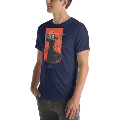 Enigma Warrior Otaku Streetwear Graphic T-Shirt