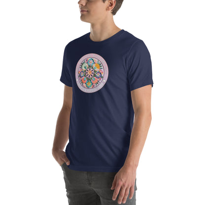 Bountiful Blossoms Hex Graphic T-Shirt