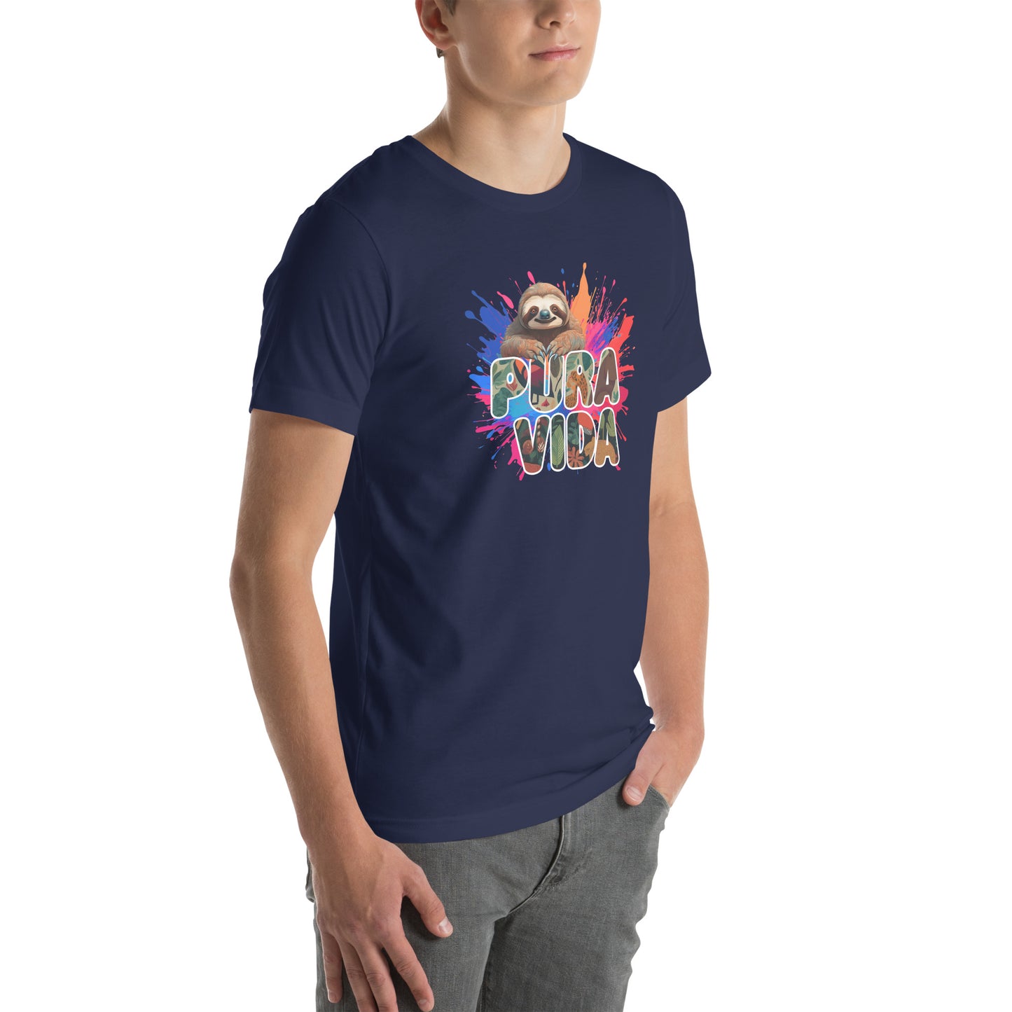 PuraVida Sloth Graphic T-Shirt