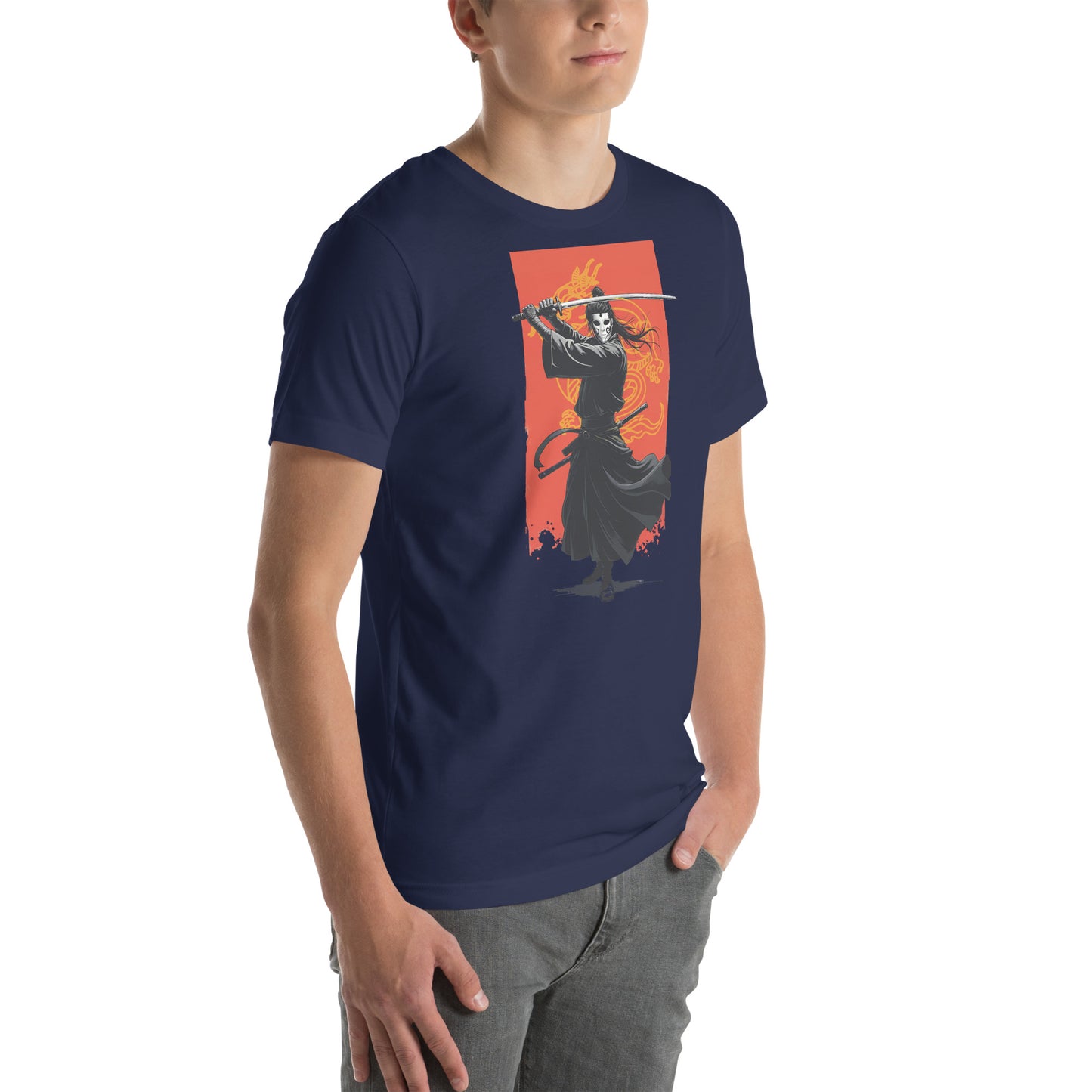 Enigma Warrior Otaku Streetwear Graphic T-Shirt