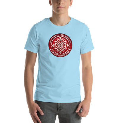 Eternal Love Knot Hex Graphic T-Shirt Ocean Blue Adults