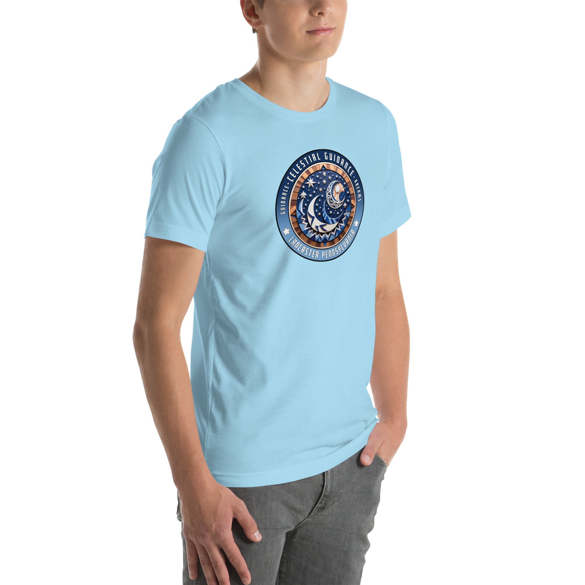 Celestial Guidance Hex Graphic T-Shirt