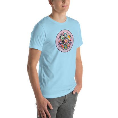 Bountiful Blossoms Hex Graphic T-Shirt