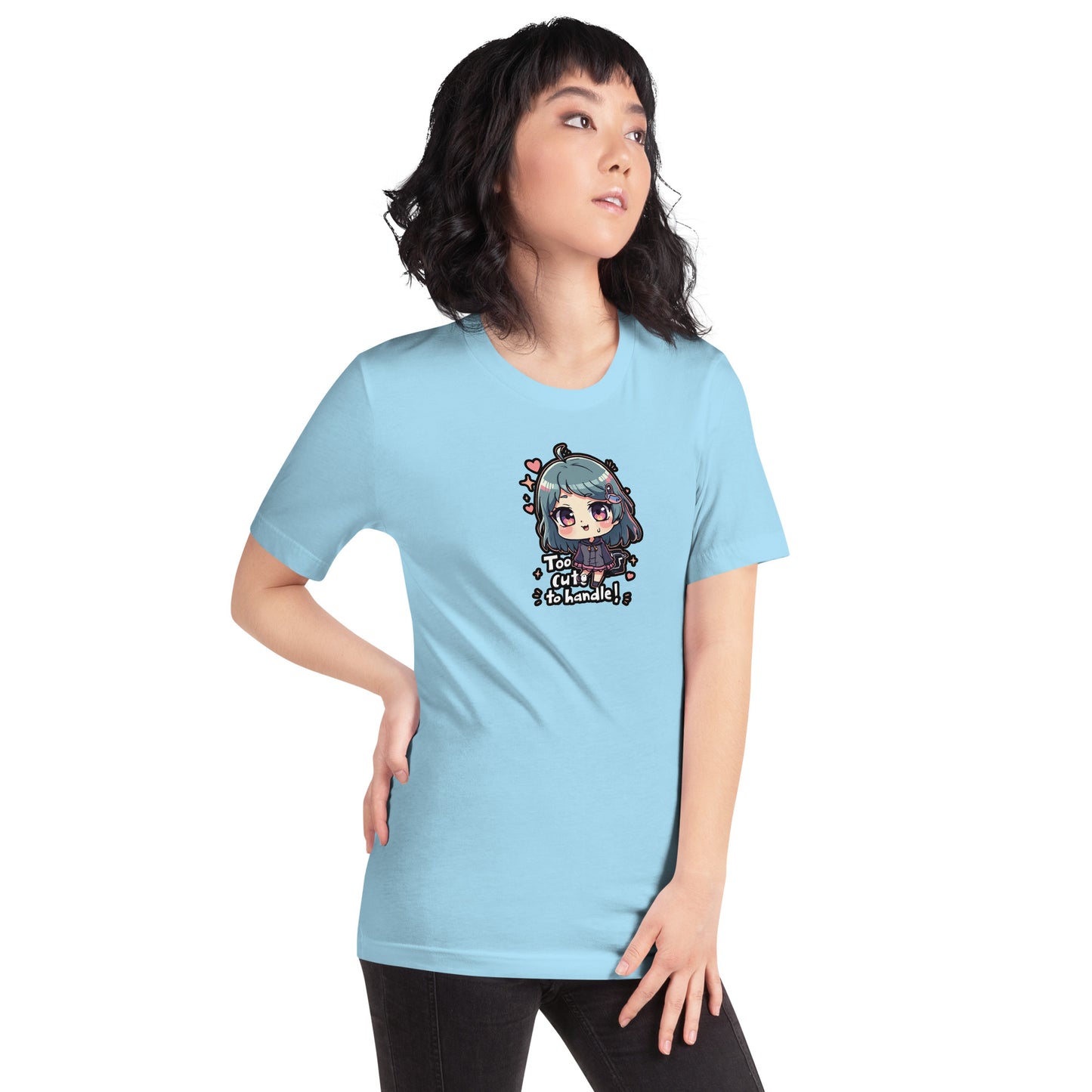 Too Cute Otaku Graphic T-Shirt
