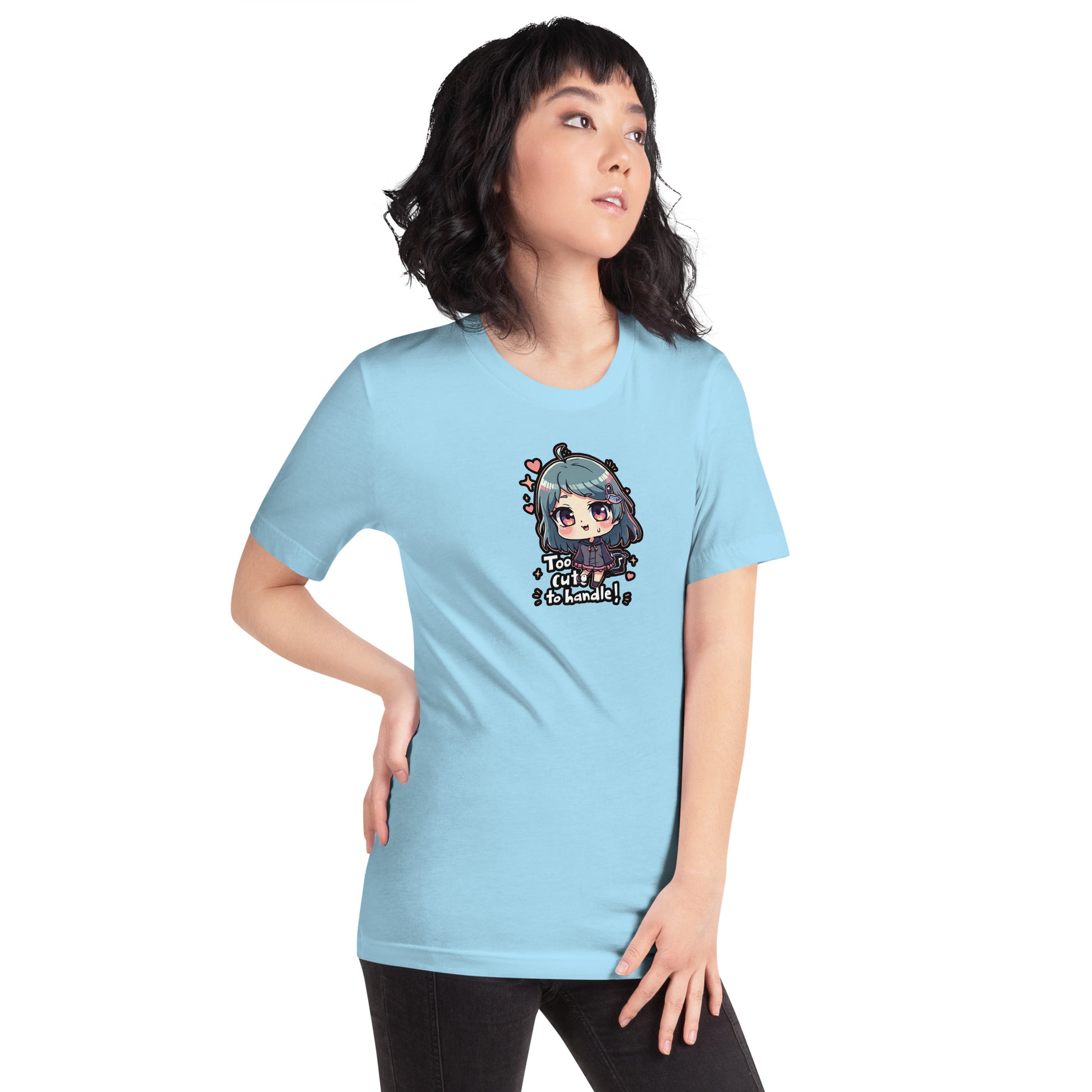 Too Cute Otaku Graphic T-Shirt