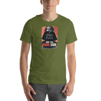 Dark Side Galactic Villain Graphic T-Shirt Olive Adults