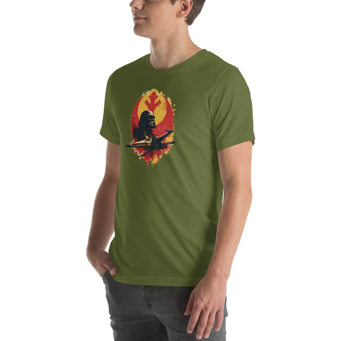 Galactic Ascent Sci-fi Graphic T-Shirt