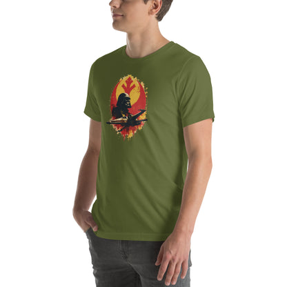 Galactic Ascent Sci-fi Graphic T-Shirt