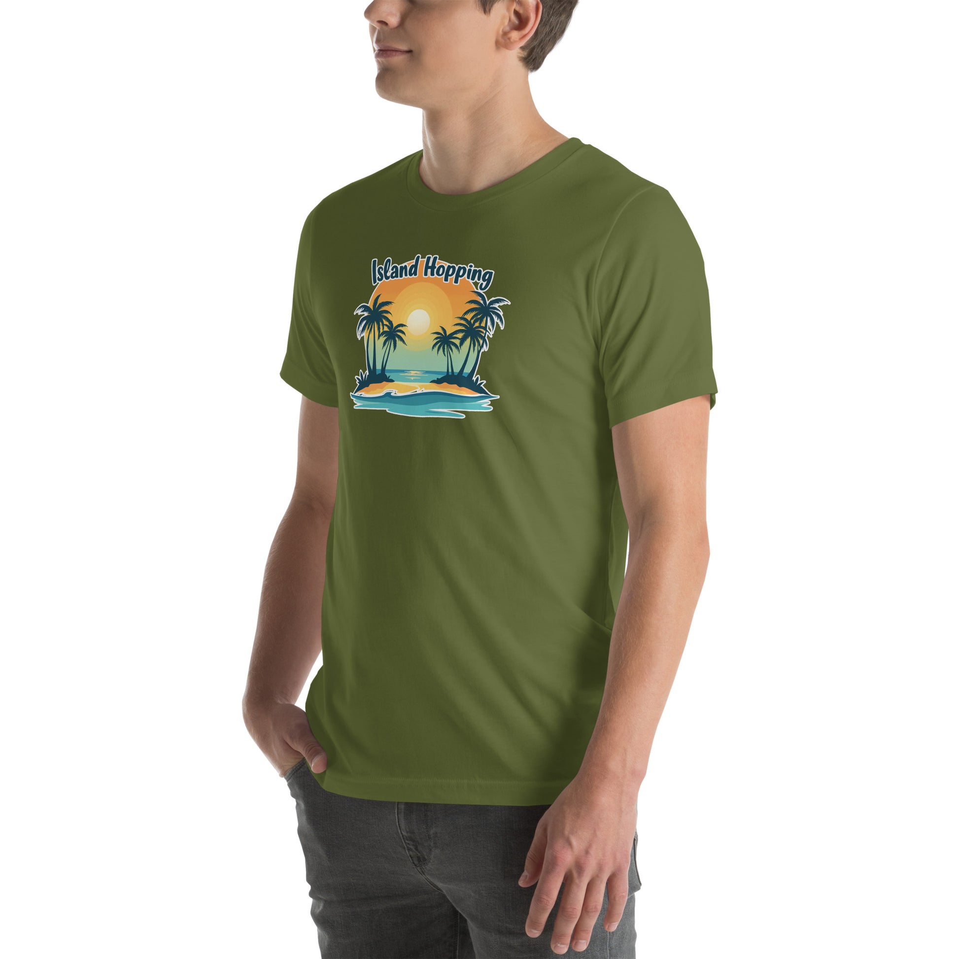 Island Vibes Retro Graphic T-Shirt