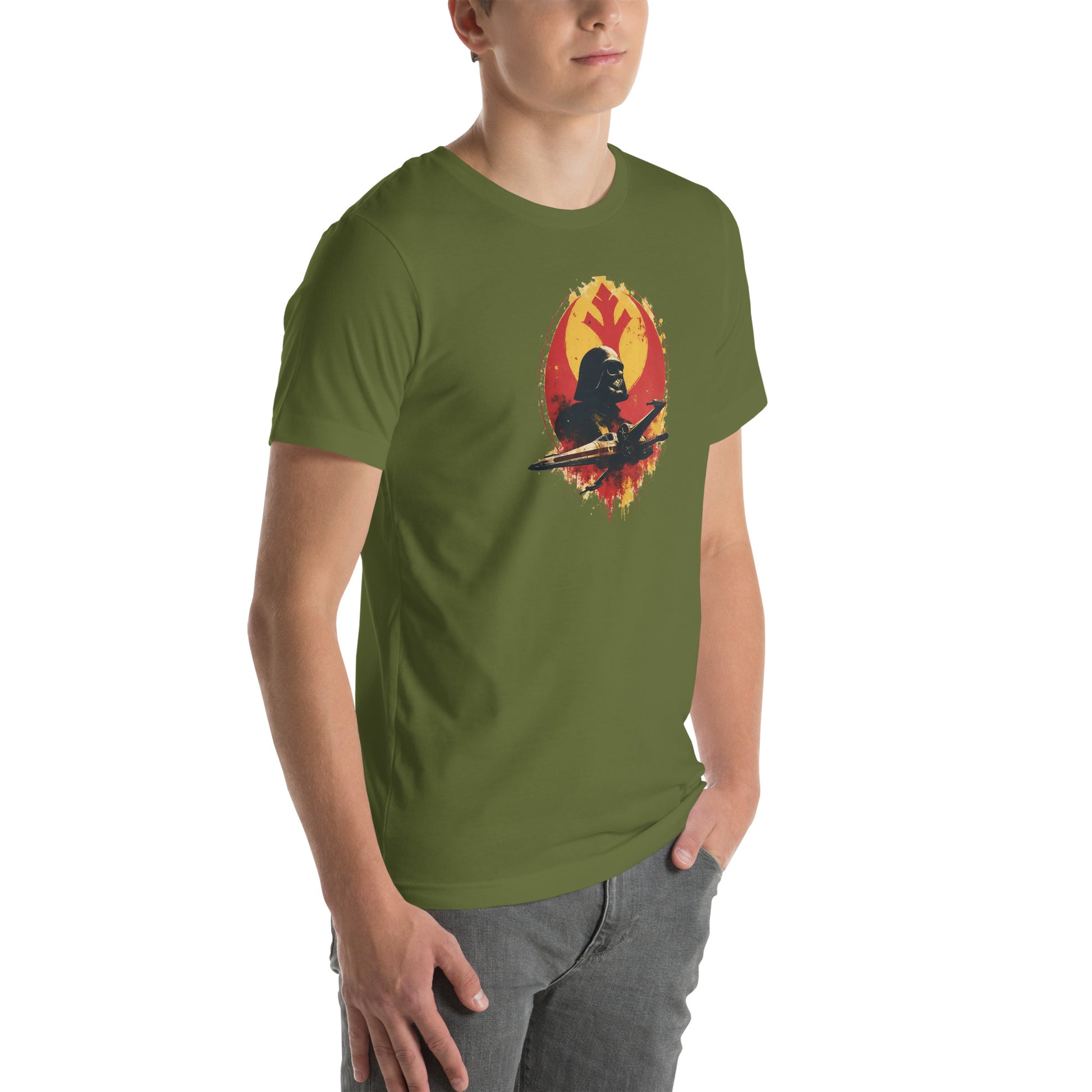 Galactic Ascent Sci-fi Graphic T-Shirt
