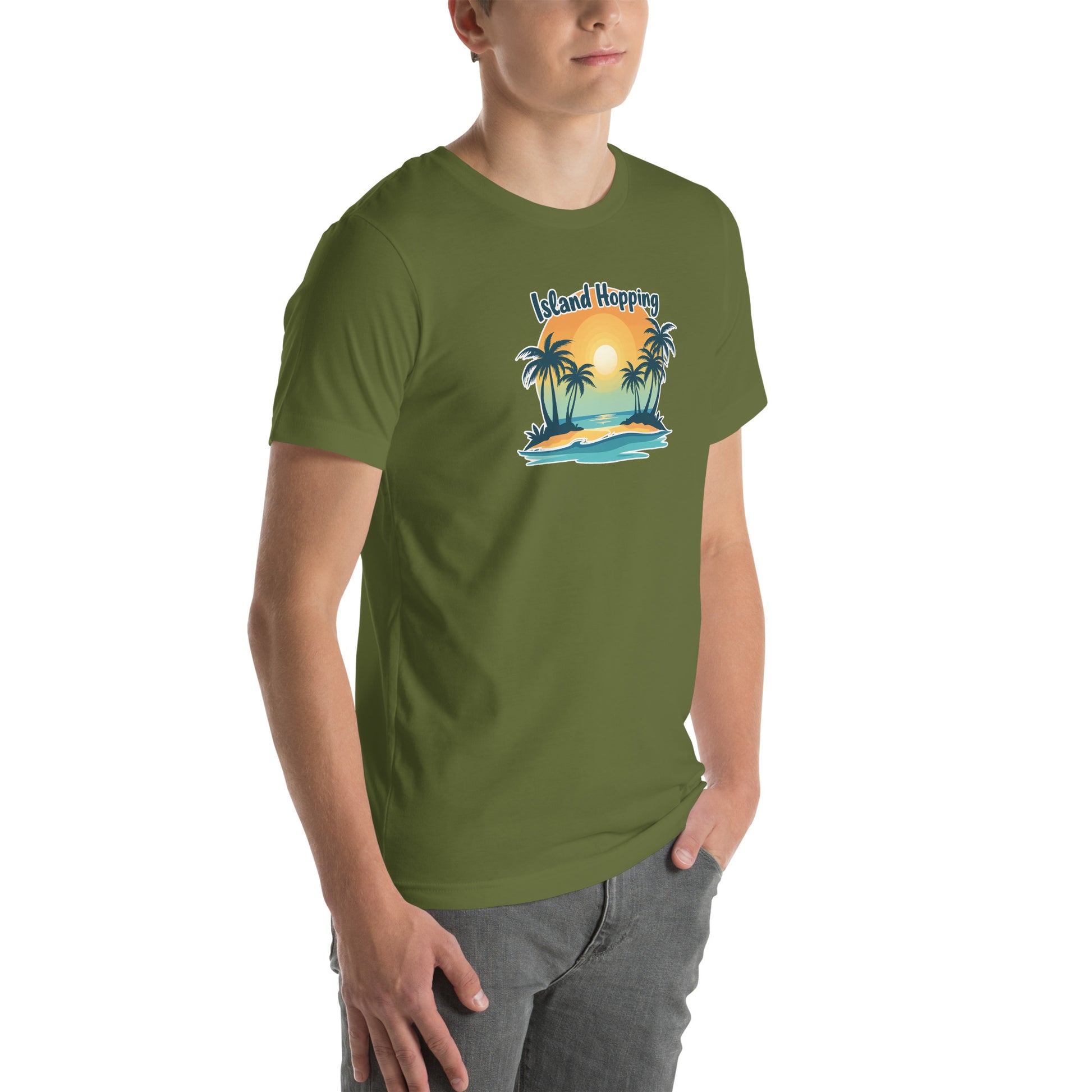 Island Vibes Retro Graphic T-Shirt