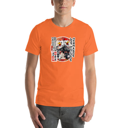 Los Pollos Kyoto Edition Graphic T-Shirt Orange