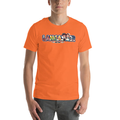 Lancaster Charm Graphic T-Shirt Orange