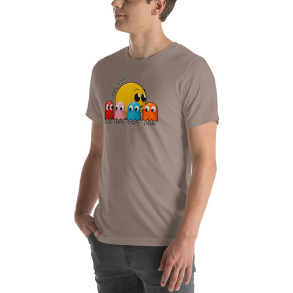 Retro Arcade Ghost Otaku Streetwear Graphic T-Shirt