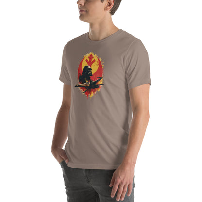 Galactic Ascent Sci-fi Graphic T-Shirt