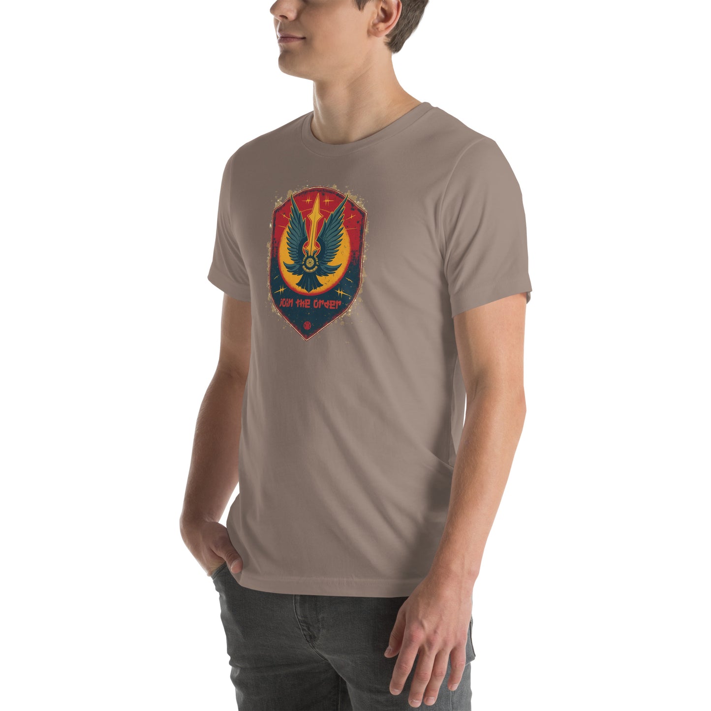 Join the Galactic Order Sci-Fi Graphic T-Shirt