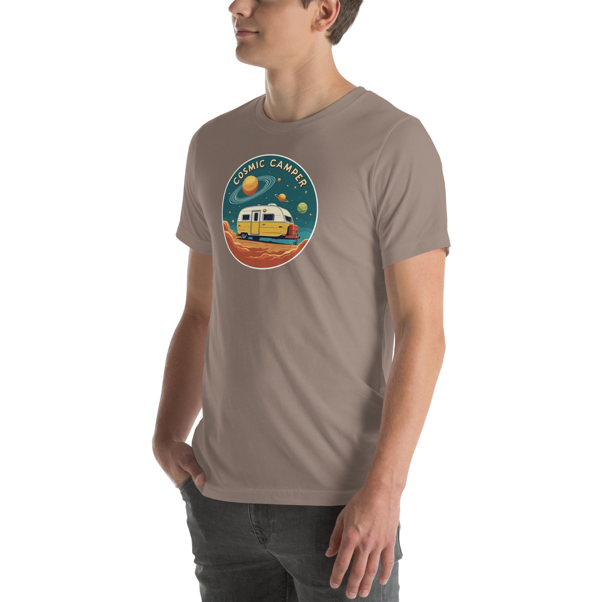 Cosmic Camper Retro Graphic T-Shirt