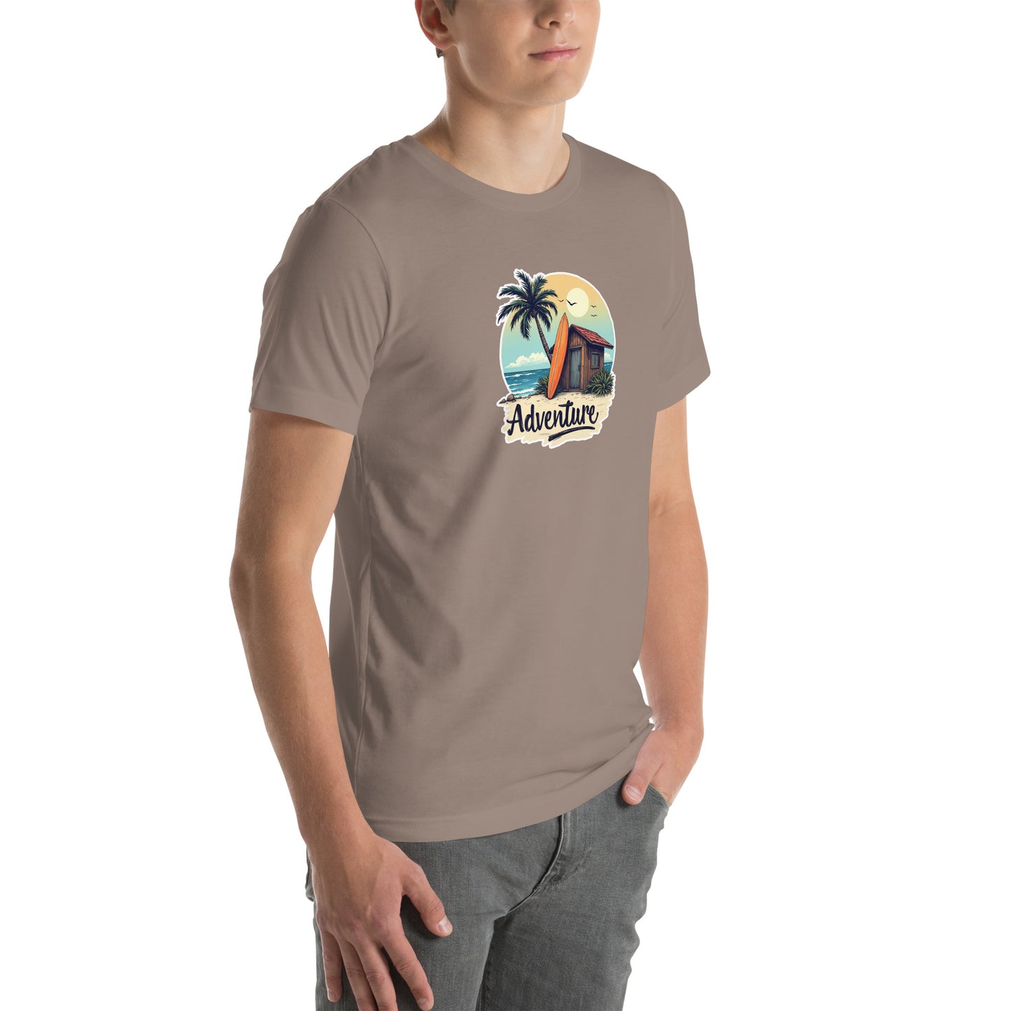 Coastal Vibes Retro Graphic T-Shirt