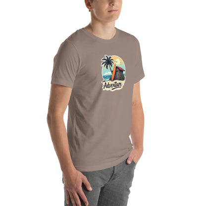 Coastal Vibes Retro Graphic T-Shirt