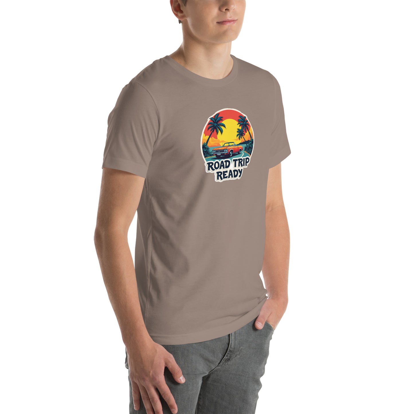 Chrome Dreams Road Trip Retro Graphic T-Shirt