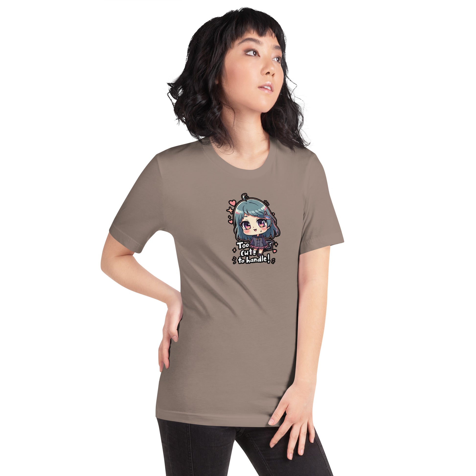 Too Cute Otaku Graphic T-Shirt