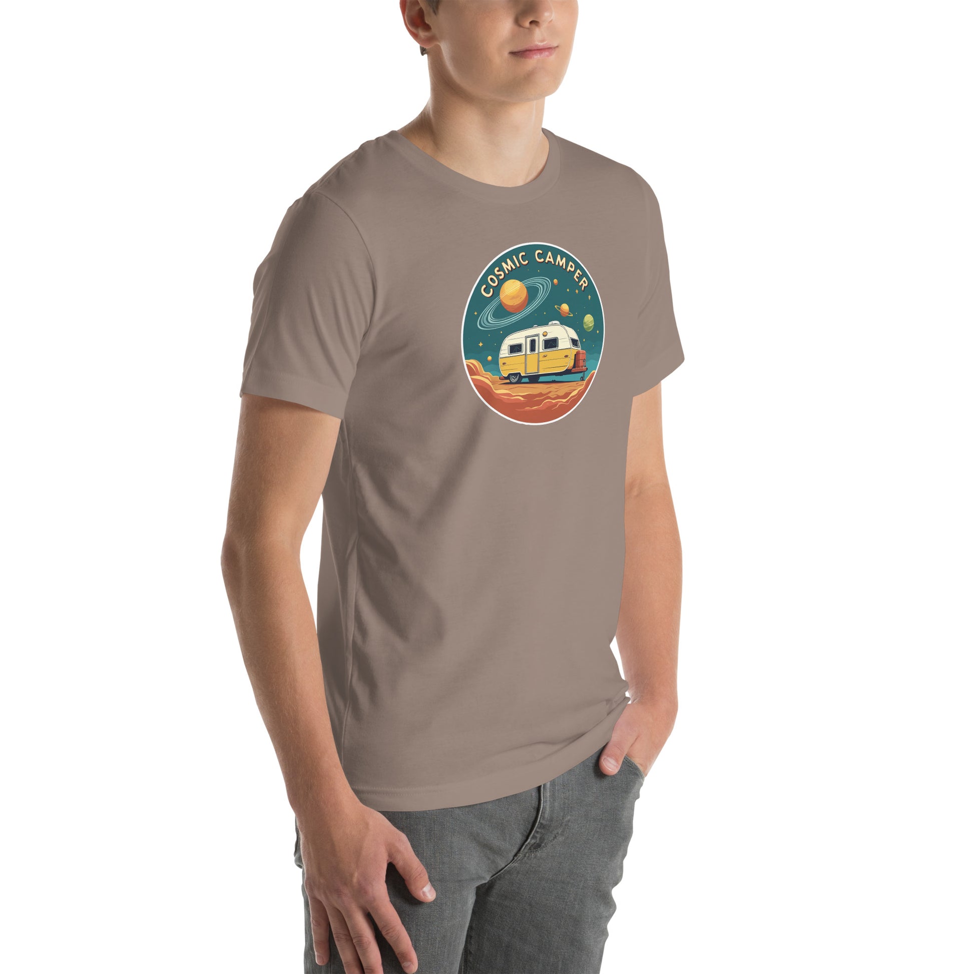 Cosmic Camper Retro Graphic T-Shirt