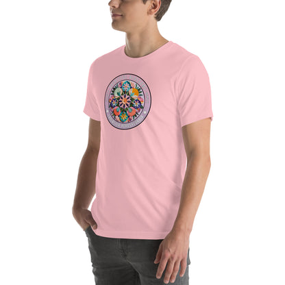 Bountiful Blossoms Hex Graphic T-Shirt