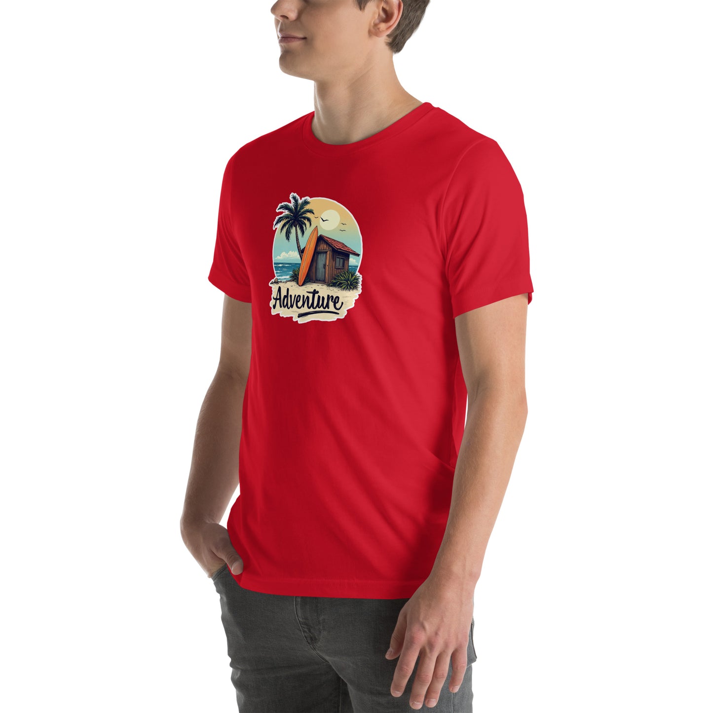 Coastal Vibes Retro Graphic T-Shirt