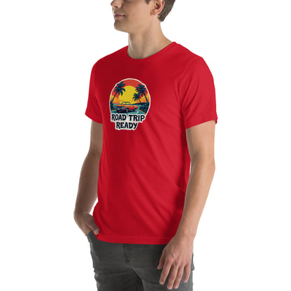 Chrome Dreams Road Trip Retro Graphic T-Shirt
