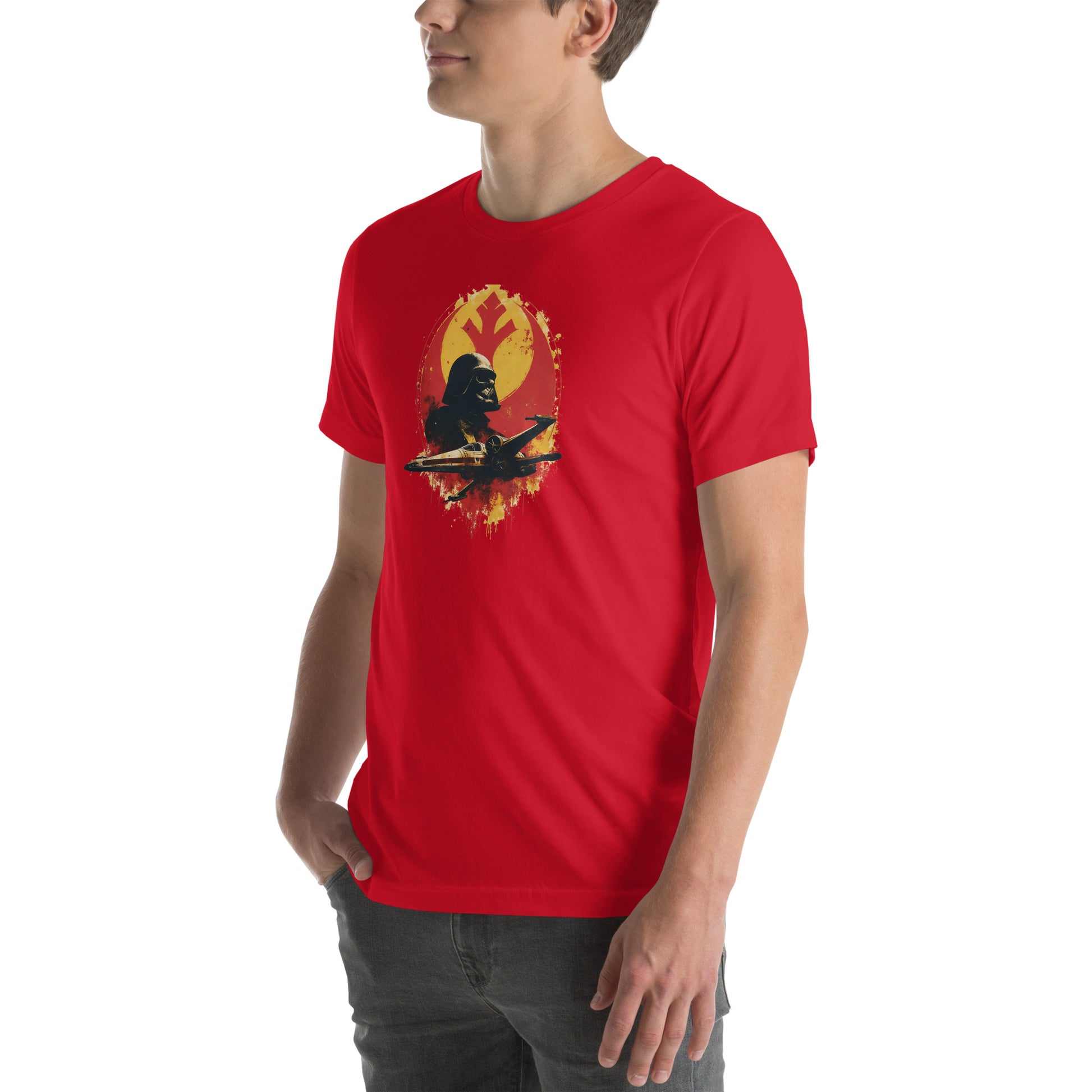 Galactic Ascent Sci-fi Graphic T-Shirt