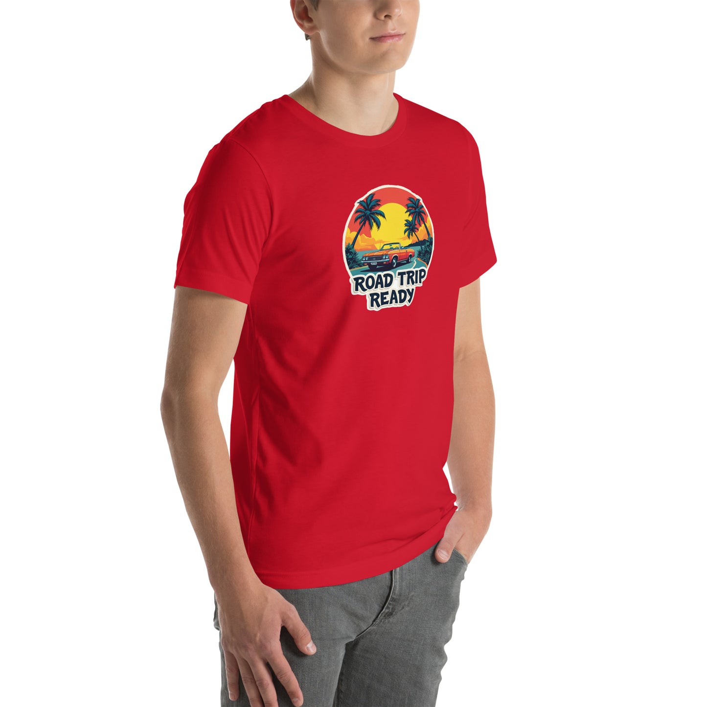 Chrome Dreams Road Trip Retro Graphic T-Shirt