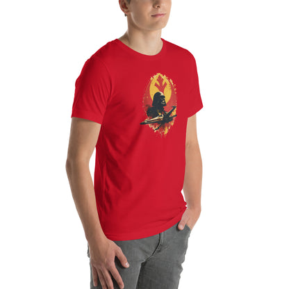 Galactic Ascent Sci-fi Graphic T-Shirt