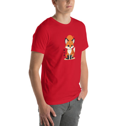Kitsune Fox Otaku Graphic T-Shirt