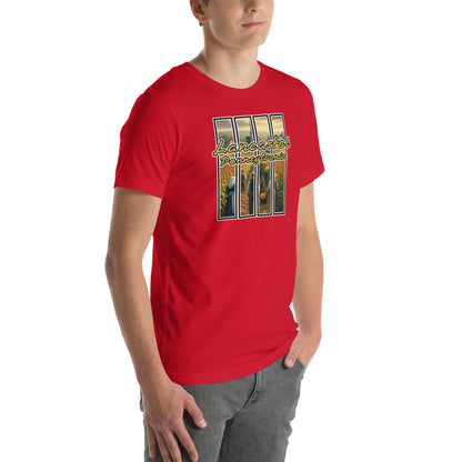 Amish Cornfield Sunset Graphic T-Shirt