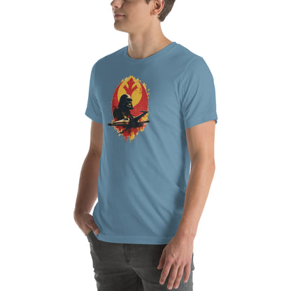 Galactic Ascent Sci-fi Graphic T-Shirt