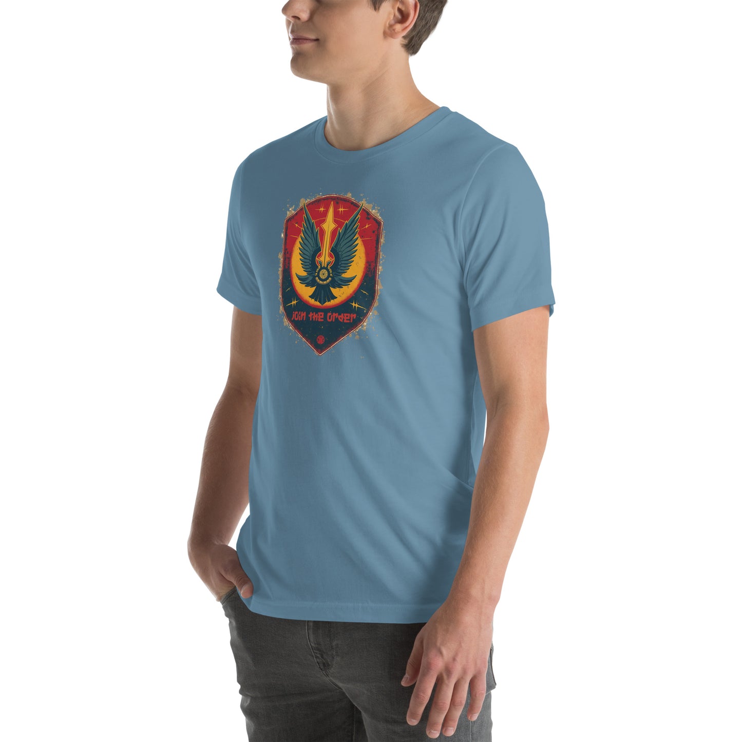 Join the Galactic Order Sci-Fi Graphic T-Shirt