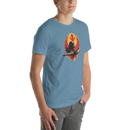 Galactic Ascent Sci-fi Graphic T-Shirt